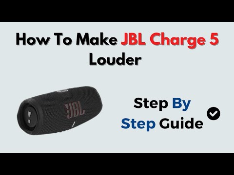 JBL Charge 5の音量を上げる方法 &ndash; 最大音量、アプリEQ、低音モード