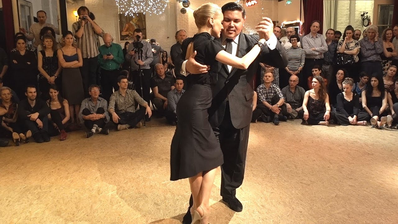 Tango: Melisa Sacchi y Cristian Palomo, 26/2/2017, La Tangueria 1/4