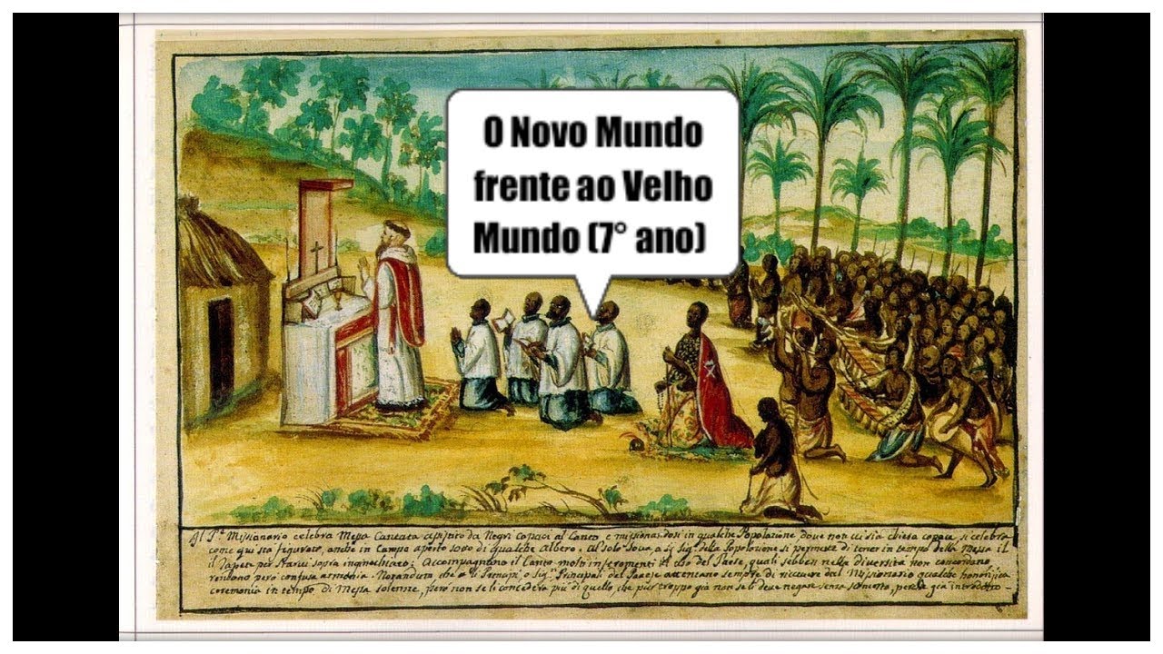 O Novo Mundo frente ao Velho Mundo (7º ano). Prof. Flávio Henrique.