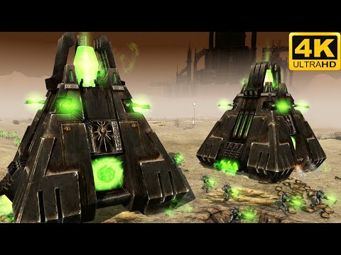 WARHAMMER 40K CINEMATIC BATTLE - Necrons vs Imperial Guard (4K UltraHD)
