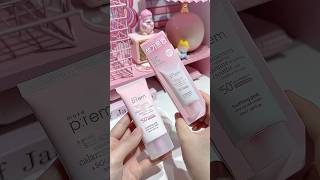 Make P:rem SOOTHING PINK SUN CREAM - Cứu tinh cho da xuống tone, bóng . #lamdep