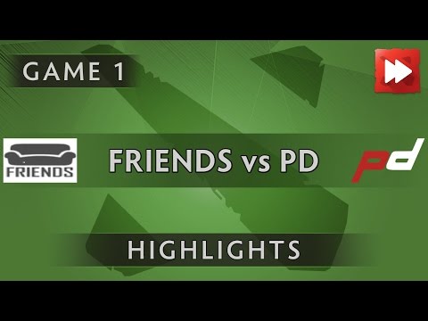 Friends vs Prodota GaminG [Game 1] WellPlay Invitational by VitalBet - Dota Highlights