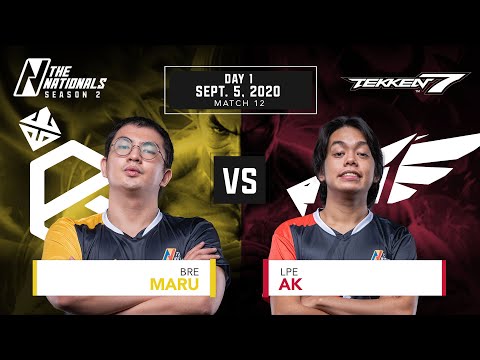 Rivalry Reignited | BRE.Maru vs LPE.AK | The Nationals Season 2 Tekken 7 Day 1 Pt. 12