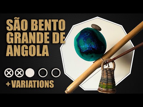 SAO BENTO GRANDE de ANGOLA and 6 Variations / Repique | Berimbau Tutorial