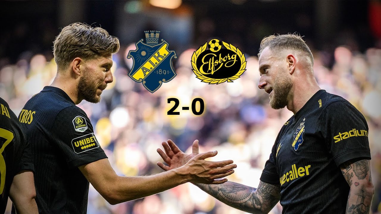 MATCHFILMEN: AIK - IF Elfsborg | Allsvenskan 2025 Omgång 6