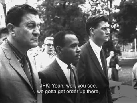 JFK on integrating the University of Mississippi