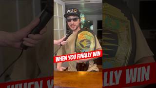 When You Finally Win Your First Magic Game