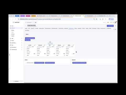 Matrixartikel & Varianten übertragen