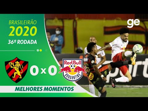 Gols e lances de Sport x Red Bull Bragantino