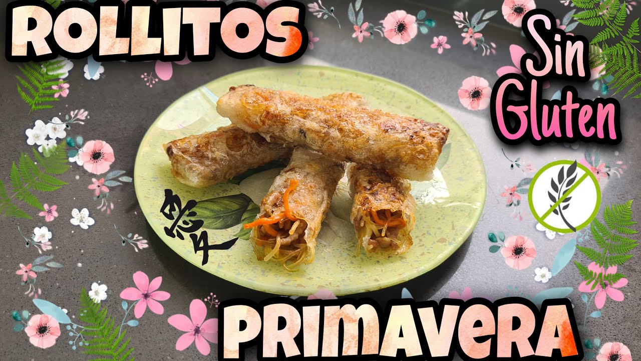 Rollitos primavera sin gluten| rollitos primavera sin tacc | rollitos chinos