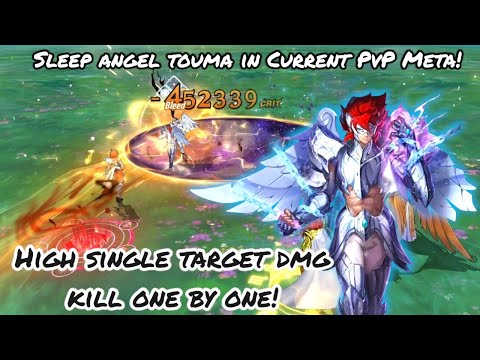 Saint Seiya: Awakening (KOTZ) - Sleep Angel Touma Current PvP Meta! Single Target Kill One by One!