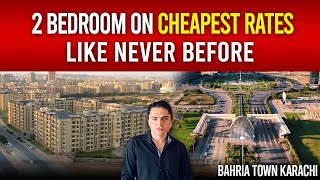 🏡 2 Bedroom Apartments at Unbelievable Prices 😱 | Bahria Apartments Karachi #bahriatownkarachi