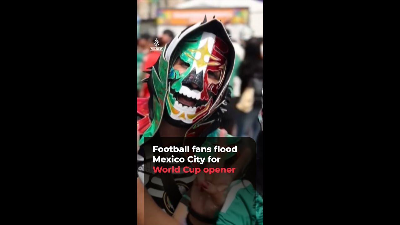 Mexico City celebrates World Cup opener as fans gather at iconic Zocalo Square