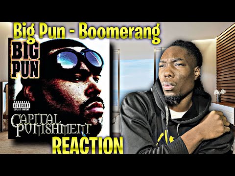 MANNN! Big Pun - Boomerang REACTION | First Time Hearing!