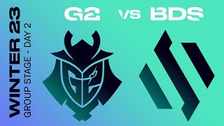 LEC Winter Split 2023 - W4D2  - G2 vs BDS - BO3