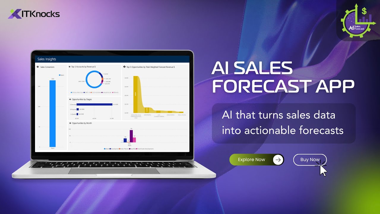 Boost Sales Accuracy with Sales Forecast AI | Full App Walkthrough