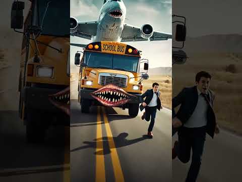 SCHOOL BUS EATER CHASES ME!