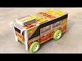 How To Make Incredible Matchbox Bus At Home Matchbox Bus Without Rc Control
