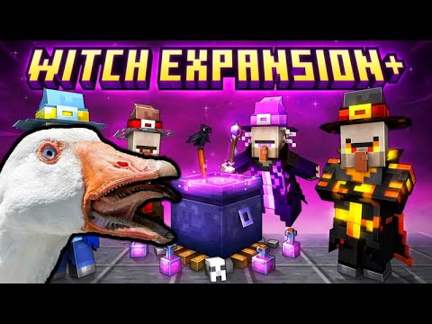 Minecraft Witch Expansion+ Gameplay