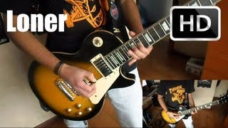 Black Sabbath Loner guitar cover with solos (+ Lyrics) HD
