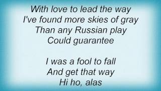 Rod Stewart - But Not For Me Lyrics