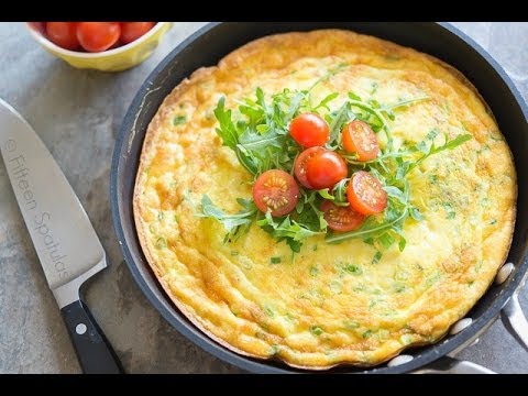 Potato Cheddar Frittata: Breakfast + Brunch Recipe (it's like a big baked omelet)!