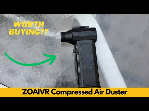 ZOAIVR Compressed Air Duster, 130,000RPM Ultra Powerful Cordless Electric Air Duster - Worth Buying?