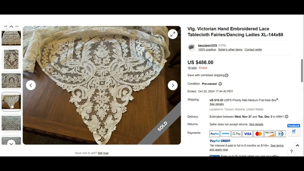 Vintage Tablecloths That Sell High