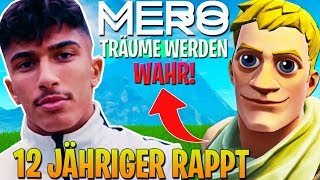 12 Jähriger RAPPT MERO TRÄUME WERDEN WAHR in Fortnite ..
