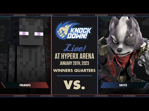 Knockdown! #64 SSBU: Frawg VS. SK92 Winners Quarters