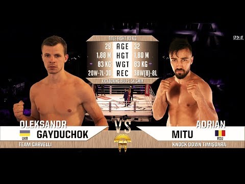 Colosseum Tournament XV - MITU ADRIAN vs. OLEKSANDR GAYDUCHOCK - TITLE FIGHT 83KG
