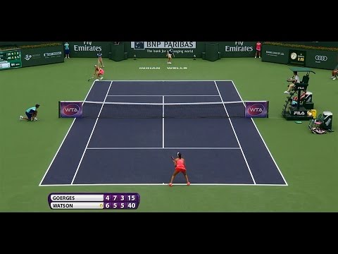 2015 BNP Paribas Open Women's Wednesday Highlights