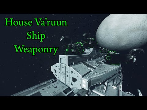 Starfield: Va'ruun Ship Weaponry #inquisitoroverhaul #starfieldmods #starfield