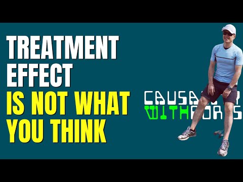 Treatment effects in causal analysis