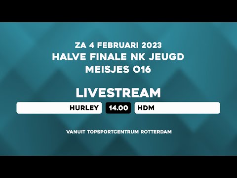 LIVE – ½ Finale MO16 NK Jeugd Zaal – Hurley - HDM