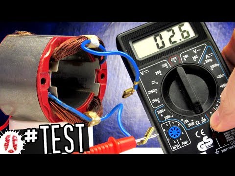 HOW TO Test If The Motor Field Coil / Stator Is Damaged #ElectricMotor #Electricity