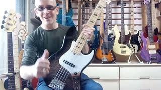 Video thumbnail for HIGH END MIJ BASSGUITAR Crews Maniac JB Modern QM #bass #jazzbass #jazzbass #soundcheck #bassguitar by Bass Japan Direct