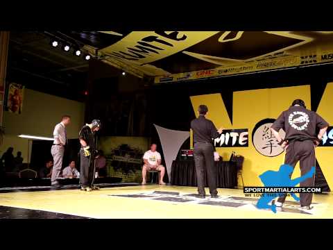Billy Leader v Matt Lakari - Adult Continuous Sparring - 2014 Kumite Classic