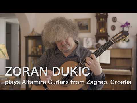 Zoran Dukic plays Altamira Guitars from Zagreb, Croatia