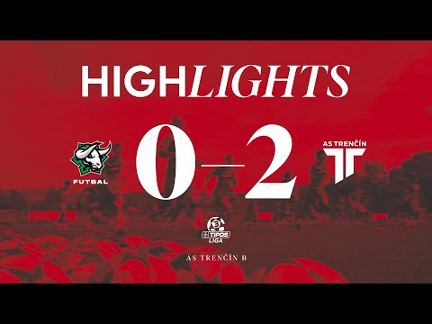 TIPOS III. liga | Highlights | FKM Nové Zámky - AS Trenčín B 0:2 (0:1)