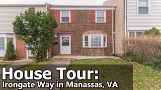 MLS House Tour: 10177 Irongate Way in Manassas, VA - Updated Townhome in Historic Manassas