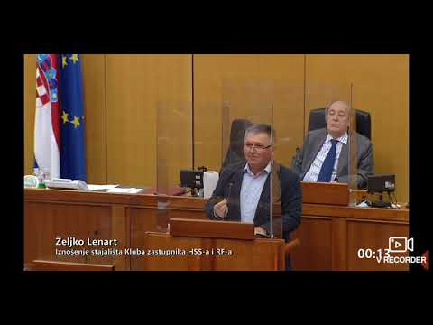 Zastupnik Željko Lenart o cijepljenju