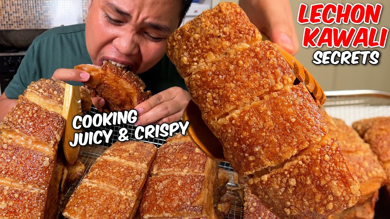 Lechon Kawali | Eto ang sekreto sa Super Crispy at Napaka-Juicy na Lechon Kawali | Indoor Cooking