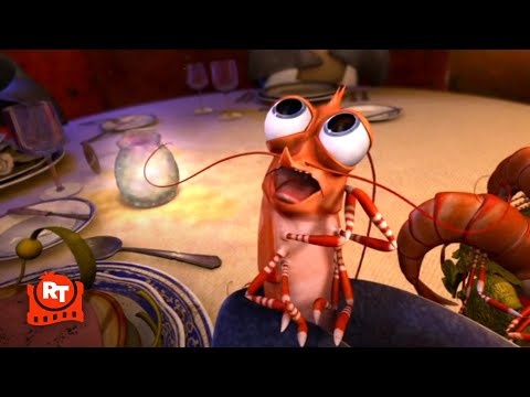 Shark Tale - Squeaky Shrimp Scene