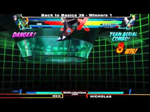 1. BtB38 #UMvC3 - Rex (ZER,NOV,VER) vs Whiteboi (NEM,FRA,VER)