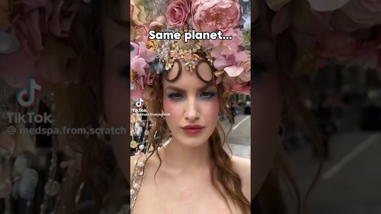 Same planet, different worlds… 💔 #metgala2024 #letthemeatcake #palestine #support