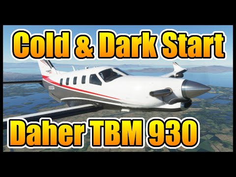 Daher TBM 930 Startup Tutorial w/ Checklists [MSFS2020]