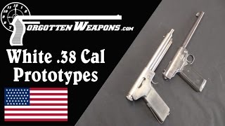 White Experimental .38 Caliber Automatic Pistols