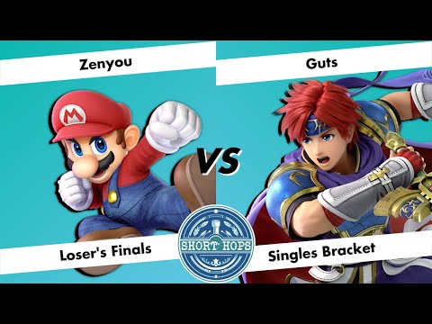 Short Hops Ultimate 3 - Loser's Finals - Zenyou (Mario) vs Guts (Roy)