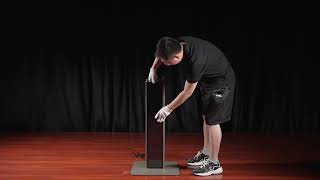 Installation du Pied pour restaurant Sunmi Flex 3 (Restaurant Floor Stand)